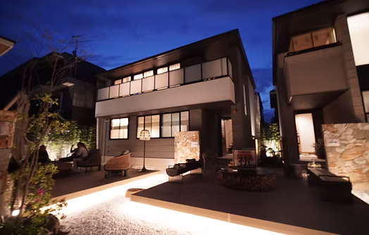 Tokyo N+ Club exterior at night